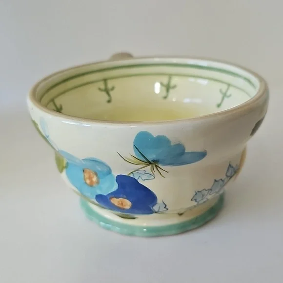 Tracy Porter Hand Painted Tea for One Teapot & Cup Vintage Pear Design Decor